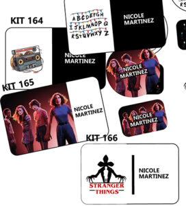 Etiquetas Escolares personalizadas resistentes Diseño etiquetas escolares idea tarjeta