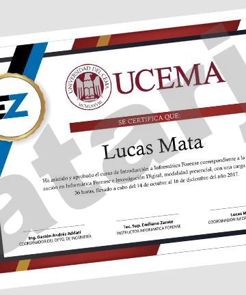 Certificados cursos y diplomas