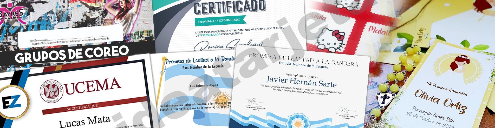 Agencia de Diseño Institucional y comercial Ideatarjeta.com.ar