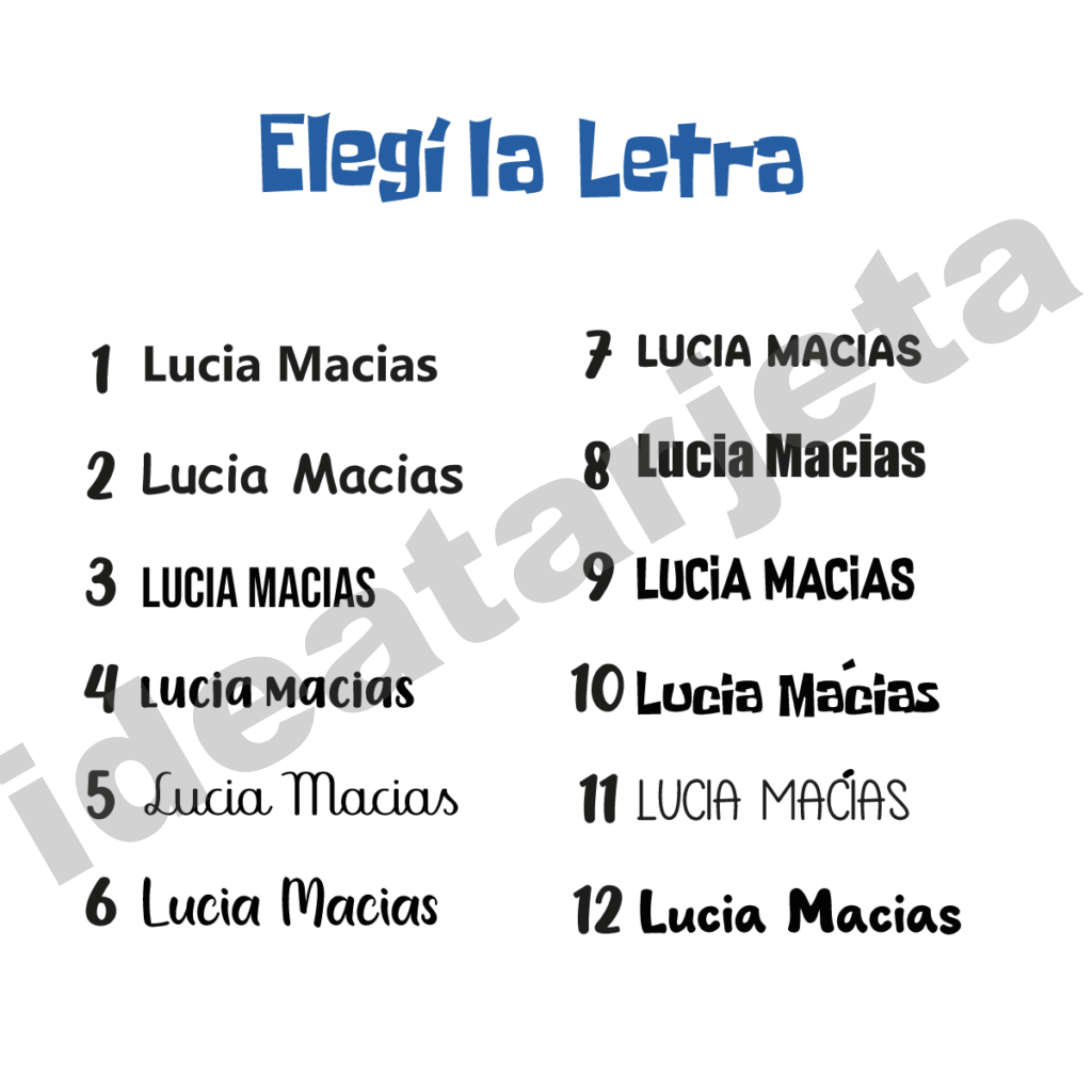 Etiquetas Escolares personalizadas resistentes