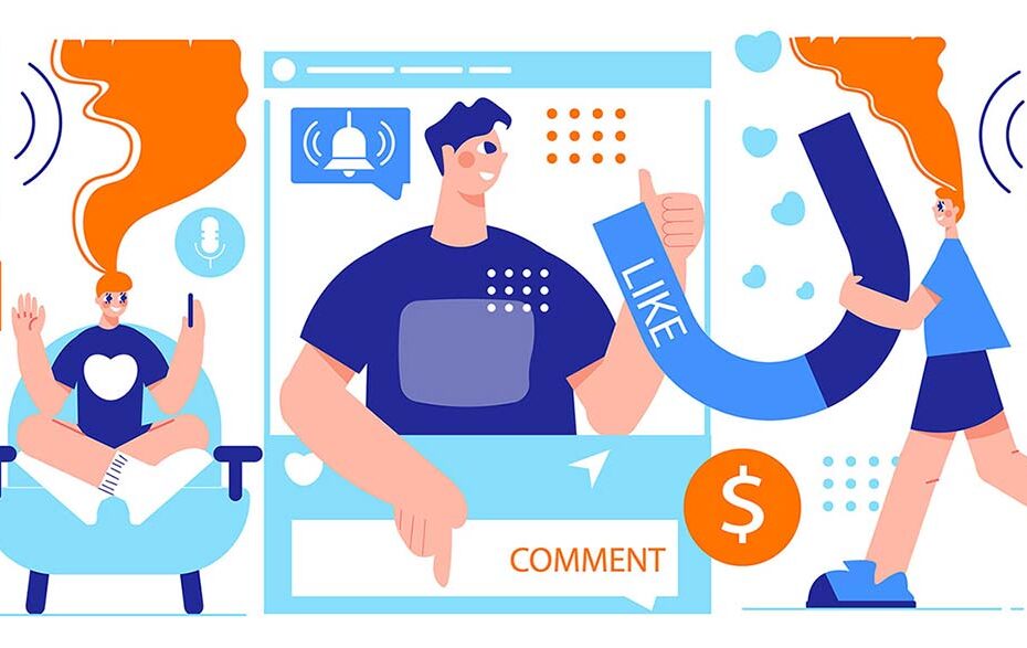 idea tarjeta redes sociales nota